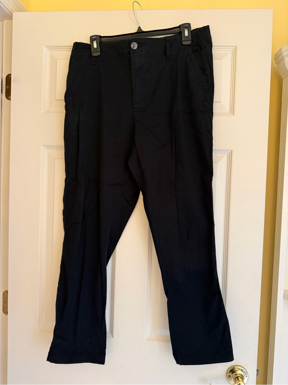 Women’s Black Dress Pants - Classic Straight Fit